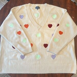 Heart sweater